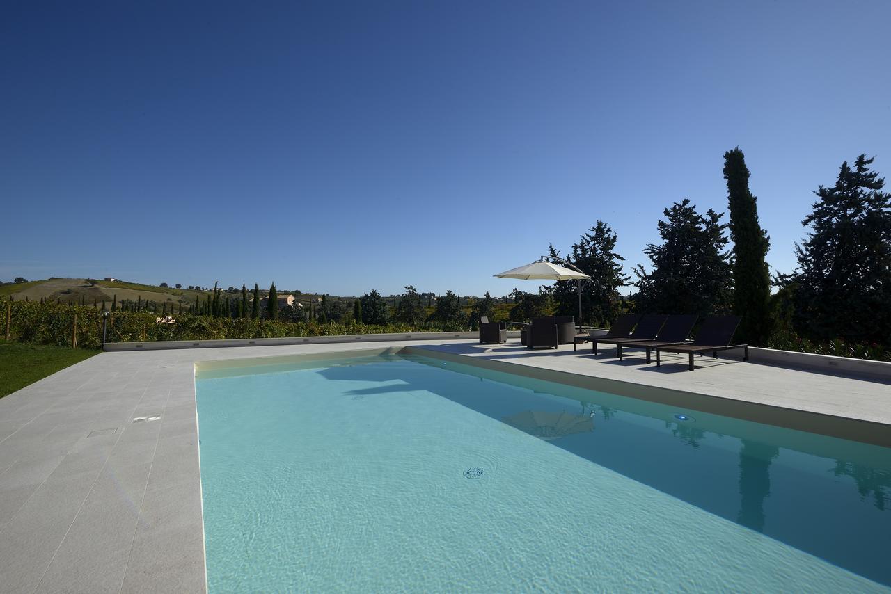Contado San Lorenzo B&B And Wine Castilenti Eksteriør bilde