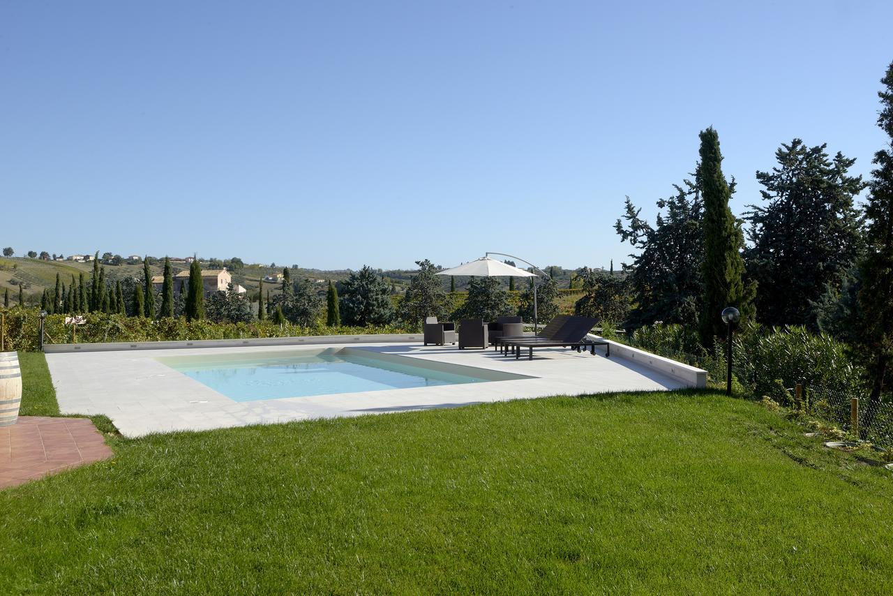 Contado San Lorenzo B&B And Wine Castilenti Eksteriør bilde