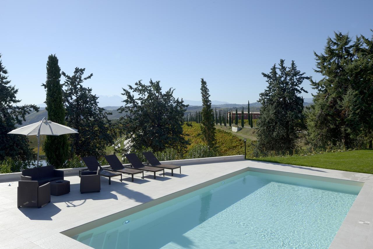 Contado San Lorenzo B&B And Wine Castilenti Eksteriør bilde